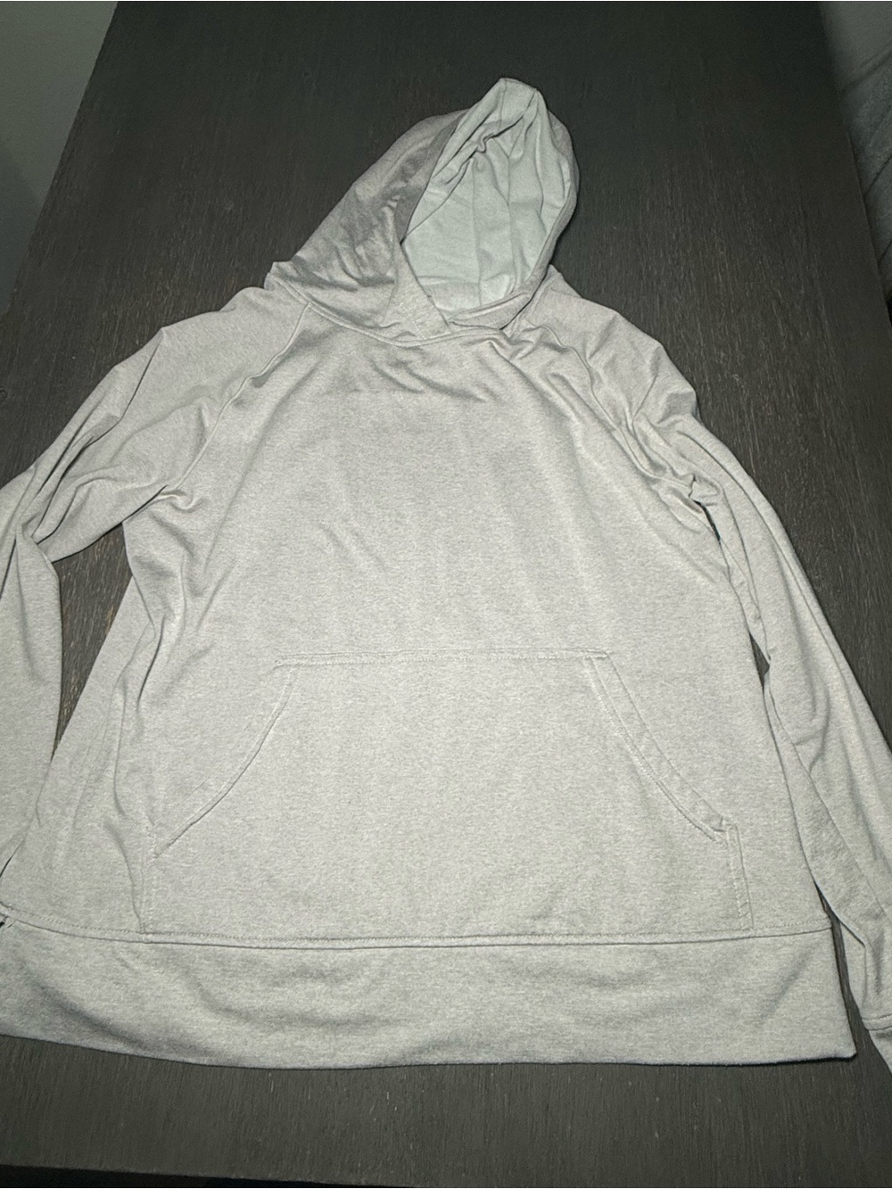 Danskin Gray Athletic Performance Pullover Hoodie Small